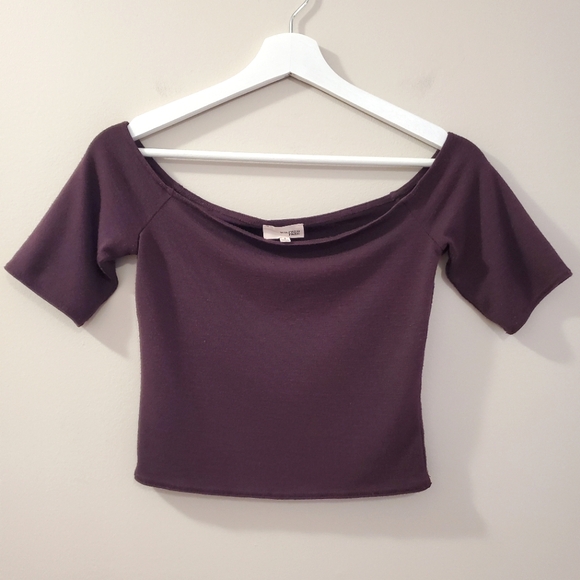 Wilfred Free - Off Shoulder Crop Top - Size S - Picture 1 of 6